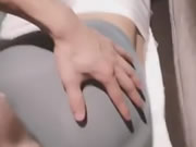 瑜珈褲女孩被幹